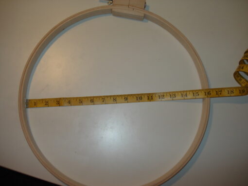 Wood hoop diameter