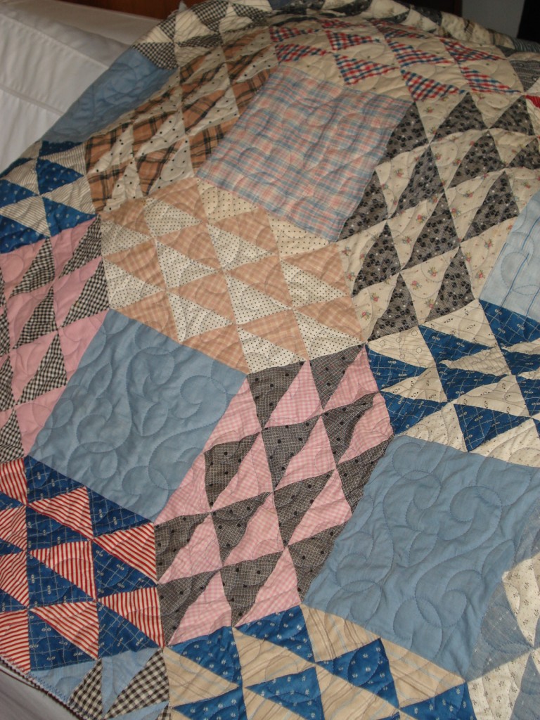 quilting, ocean waves