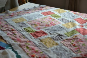 Miss F's baby quilt