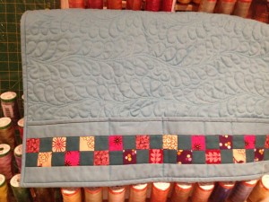 Peaks, quilt, retreat, sewing machine mat, checkerboard piecing