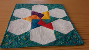 BNQ's Spinning Card Trick Star matchstick quilting